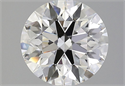 Natural Diamond 3.22 Carats, Round with Excellent Cut, G Color, VS2 Clarity and Certified by GIA