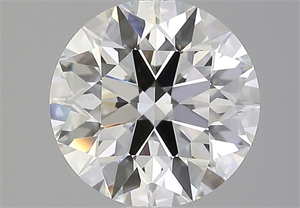 Picture of Natural Diamond 3.22 Carats, Round with Excellent Cut, G Color, VS2 Clarity and Certified by GIA