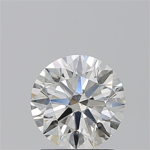 Picture of Natural Diamond 2.01 Carats, Round with Excellent Cut, H Color, VS1 Clarity and Certified by GIA