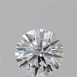 Picture of Natural Diamond 1.02 Carats, Round with Excellent Cut, D Color, FL Clarity and Certified by GIA