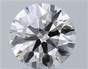 Natural Diamond 2.00 Carats, Round with Excellent Cut, H Color, SI1 Clarity and Certified by GIA