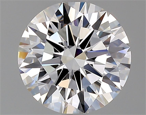 Picture of Natural Diamond 1.56 Carats, Round with Excellent Cut, D Color, VVS1 Clarity and Certified by GIA