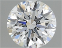 Natural Diamond 0.43 Carats, Round with Excellent Cut, E Color, VS1 Clarity and Certified by GIA