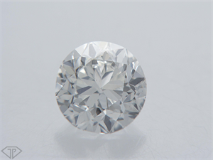 Picture of Natural Diamond 0.50 Carats, Round with Good Cut, I Color, SI1 Clarity and Certified by GIA