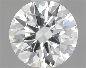 Picture of Natural Diamond 0.50 Carats, Round with Excellent Cut, I Color, I1 Clarity and Certified by GIA