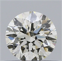 Natural Diamond 0.47 Carats, Round with Excellent Cut, K Color, VS2 Clarity and Certified by GIA