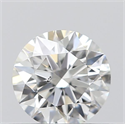 Natural Diamond 0.43 Carats, Round with Excellent Cut, G Color, SI1 Clarity and Certified by GIA