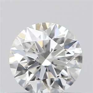 Picture of Natural Diamond 0.43 Carats, Round with Excellent Cut, G Color, SI1 Clarity and Certified by GIA