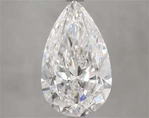 Picture of Natural Diamond 4.01 Carats, Pear with  Cut, F Color, VS2 Clarity and Certified by GIA