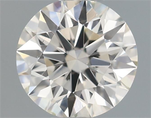 Picture of Natural Diamond 0.40 Carats, Round with Excellent Cut, I Color, VS1 Clarity and Certified by IGI