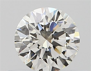 Picture of Natural Diamond 0.40 Carats, Round with Excellent Cut, I Color, VS1 Clarity and Certified by GIA