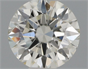 Natural Diamond 0.40 Carats, Round with Excellent Cut, I Color, VS2 Clarity and Certified by IGI