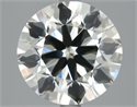 Natural Diamond 2.92 Carats, Round with Excellent Cut, I Color, VVS1 Clarity and Certified by IGI