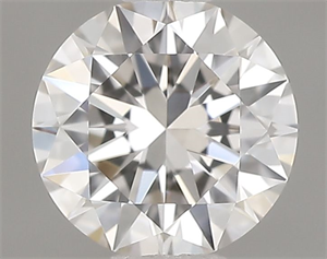 Picture of Natural Diamond 0.40 Carats, Round with Very Good Cut, H Color, VVS1 Clarity and Certified by GIA