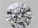 Natural Diamond 0.40 Carats, Round with Excellent Cut, H Color, VVS2 Clarity and Certified by GIA