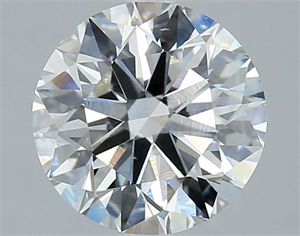 Picture of Natural Diamond 2.68 Carats, Round with Excellent Cut, H Color, VS2 Clarity and Certified by IGI