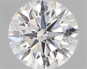 Picture of Natural Diamond 0.42 Carats, Round with Excellent Cut, D Color, SI1 Clarity and Certified by GIA