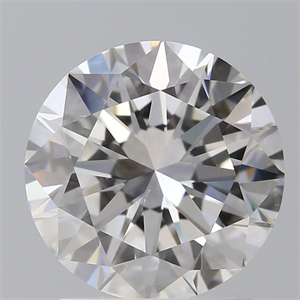 Picture of Natural Diamond 1.50 Carats, Round with Very Good Cut, F Color, VS2 Clarity and Certified by GIA