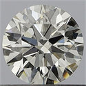 Natural Diamond 0.42 Carats, Round with Excellent Cut, H Color, VVS1 Clarity and Certified by GIA