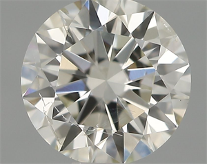 Picture of Natural Diamond 0.46 Carats, Round with Excellent Cut, H Color, SI2 Clarity and Certified by IGI