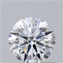 Natural Diamond 0.47 Carats, Round with Excellent Cut, E Color, SI2 Clarity and Certified by GIA