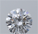 Natural Diamond 0.44 Carats, Round with Excellent Cut, D Color, I1 Clarity and Certified by GIA