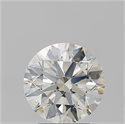 Natural Diamond 2.89 Carats, Round with Excellent Cut, J Color, VVS2 Clarity and Certified by GIA