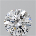 Natural Diamond 1.16 Carats, Round with Excellent Cut, D Color, FL Clarity and Certified by GIA