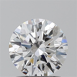 Picture of Natural Diamond 1.16 Carats, Round with Excellent Cut, D Color, FL Clarity and Certified by GIA