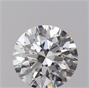 Natural Diamond 0.42 Carats, Round with Excellent Cut, G Color, SI2 Clarity and Certified by GIA