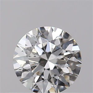 Picture of Natural Diamond 0.42 Carats, Round with Excellent Cut, G Color, SI2 Clarity and Certified by GIA