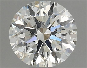 Picture of Natural Diamond 0.40 Carats, Round with Excellent Cut, J Color, SI2 Clarity and Certified by GIA