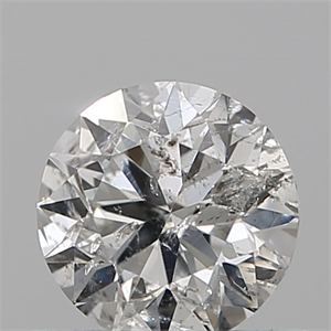 Picture of Natural Diamond 0.51 Carats, Round with Very Good Cut, G Color, I1 Clarity and Certified by IGI