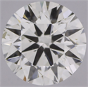 Natural Diamond 0.40 Carats, Round with Good Cut, J Color, SI2 Clarity and Certified by GIA