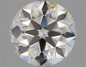 Picture of Natural Diamond 3.01 Carats, Round with Excellent Cut, I Color, IF Clarity and Certified by GIA