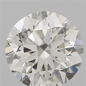 Picture of Natural Diamond 0.60 Carats, Round with Very Good Cut, J Color, VS1 Clarity and Certified by GIA