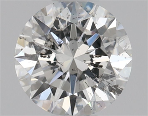 Picture of Natural Diamond 0.41 Carats, Round with Excellent Cut, F Color, I1 Clarity and Certified by GIA