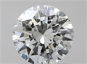 Natural Diamond 0.50 Carats, Round with Very Good Cut, K Color, SI1 Clarity and Certified by GIA