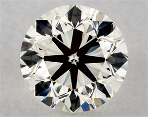 Picture of Natural Diamond 2.01 Carats, Round with Good Cut, K Color, VVS1 Clarity and Certified by IGI