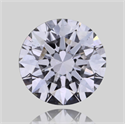 Natural Diamond 0.44 Carats, Round with Excellent Cut, G Color, SI2 Clarity and Certified by GIA