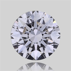 Picture of Natural Diamond 0.44 Carats, Round with Excellent Cut, G Color, SI2 Clarity and Certified by GIA