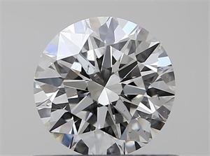 Picture of Natural Diamond 0.50 Carats, Round with Excellent Cut, I Color, VS2 Clarity and Certified by GIA