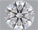 Natural Diamond 0.40 Carats, Round with Very Good Cut, D Color, VS2 Clarity and Certified by GIA