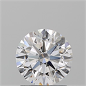 Natural Diamond 1.41 Carats, Round with Excellent Cut, D Color, IF Clarity and Certified by GIA