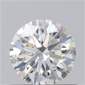 Natural Diamond 0.52 Carats, Round with Very Good Cut, I Color, VS2 Clarity and Certified by GIA