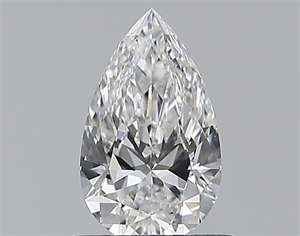 Picture of Natural Diamond 0.70 Carats, Pear with  Cut, E Color, VS2 Clarity and Certified by GIA