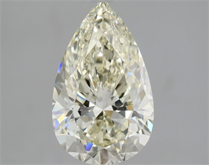 Picture of Natural Diamond 2.00 Carats, Pear with  Cut, K Color, VS2 Clarity and Certified by IGI