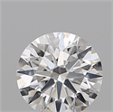 Natural Diamond 0.41 Carats, Round with Excellent Cut, D Color, VS2 Clarity and Certified by GIA