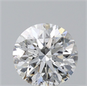 Natural Diamond 0.46 Carats, Round with Excellent Cut, F Color, SI2 Clarity and Certified by GIA