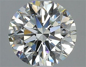 Picture of Natural Diamond 2.02 Carats, Round with Excellent Cut, J Color, VVS2 Clarity and Certified by GIA